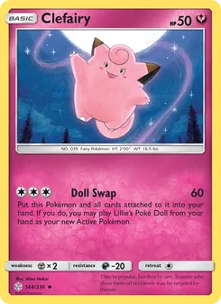 Clefairy, Cosmic Eclipse, no. 144