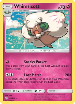 Whimsicott, Cosmic Eclipse, no. 148