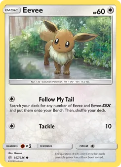 Eevee, Cosmic Eclipse, no. 167