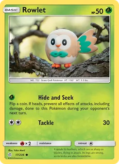 Rowlet, Cosmic Eclipse, no. 17