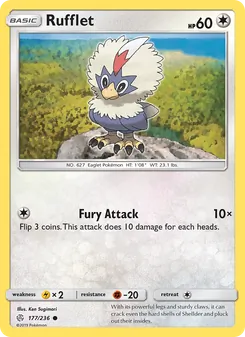 Rufflet, Cosmic Eclipse, no. 177