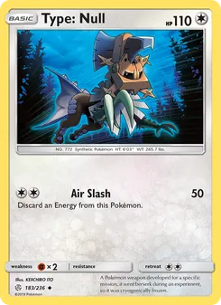 Type: Null, Cosmic Eclipse, no. 183