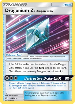 Dragonium Z: Dragon Claw, Cosmic Eclipse, no. 190