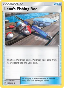Lana’s Fishing Rod, Cosmic Eclipse, no. 195