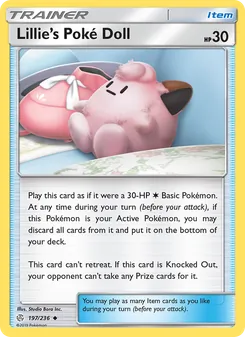 Lillie’s Poké Doll, Cosmic Eclipse, no. 197