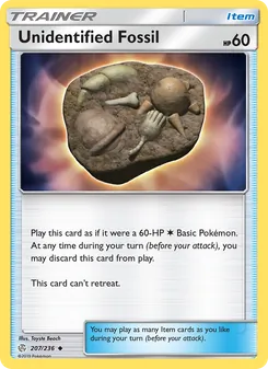 Unidentified Fossil, Cosmic Eclipse, no. 207