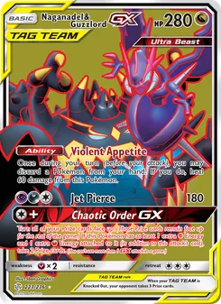 Naganadel & Guzzlord GX, Cosmic Eclipse, no. 223
