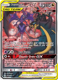 Naganadel & Guzzlord GX, Cosmic Eclipse, no. 224