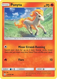 Ponyta, Cosmic Eclipse, no. 23