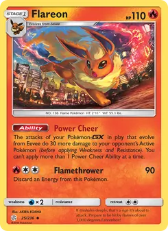 Flareon, Cosmic Eclipse, no. 25