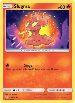 Slugma, Cosmic Eclipse, no. 26