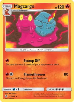 Magcargo, Cosmic Eclipse, no. 27