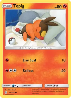 Tepig, Cosmic Eclipse, no. 31