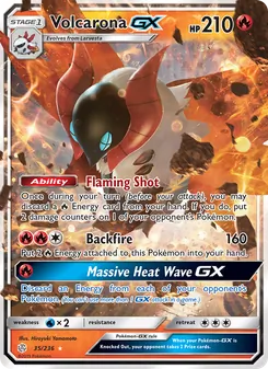 Volcarona GX, Cosmic Eclipse, no. 35