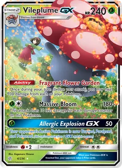 Vileplume GX, Cosmic Eclipse, no. 4