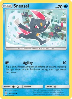 Sneasel, Cosmic Eclipse, no. 43