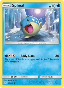 Spheal, Cosmic Eclipse, no. 50