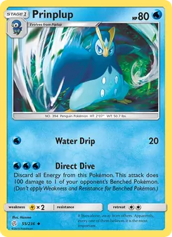 Prinplup, Cosmic Eclipse, no. 55
