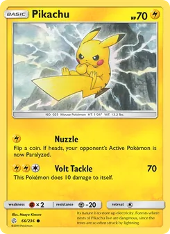 Pikachu, Cosmic Eclipse, no. 66