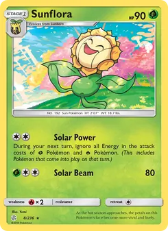 Sunflora, Cosmic Eclipse, no. 8