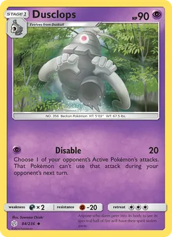 Dusclops, Cosmic Eclipse, no. 84