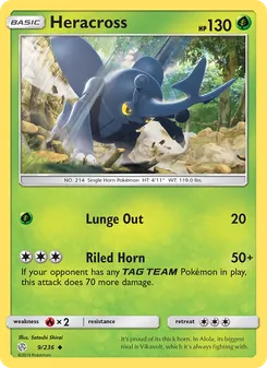 Heracross, Cosmic Eclipse, no. 9