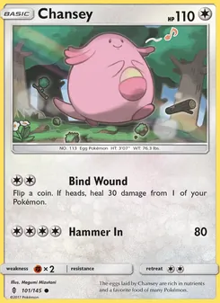 Chansey, Guardians Rising, no. 101