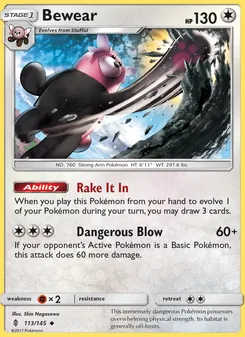 Bewear, Guardians Rising, no. 113