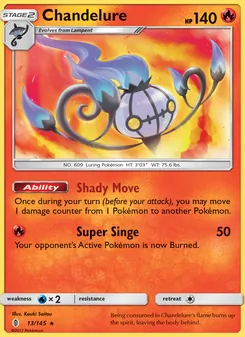 Chandelure, Guardians Rising, no. 13