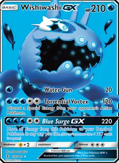 Wishiwashi GX, Guardians Rising, no. 133