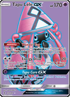 Tapu Lele GX, Guardians Rising, no. 137
