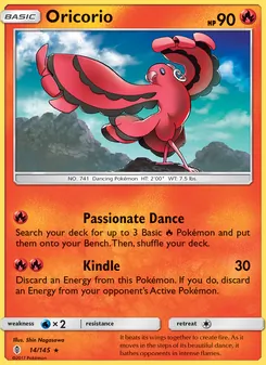 Oricorio, Guardians Rising, no. 14