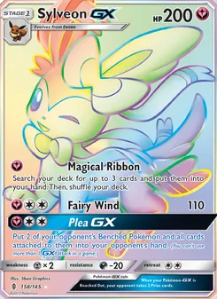 Sylveon GX, Guardians Rising, no. 158