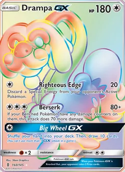 Drampa GX, Guardians Rising, no. 160