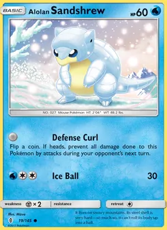 Alolan Sandshrew, Guardians Rising, no. 19
