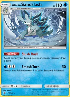 Alolan Sandslash, Guardians Rising, no. 20