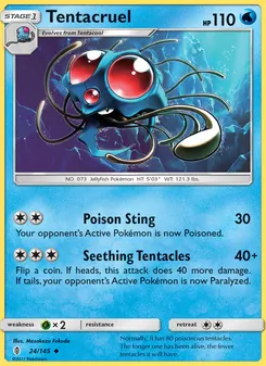 Tentacruel, Guardians Rising, no. 24