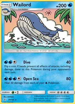 Wailord, Guardians Rising, no. 30