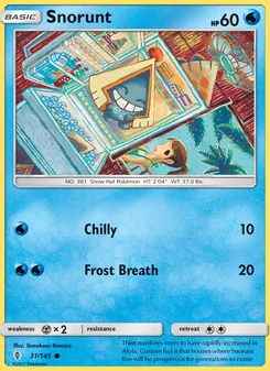 Snorunt, Guardians Rising, no. 31