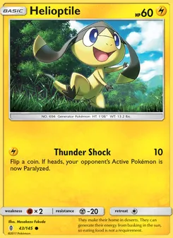 Helioptile, Guardians Rising, no. 43