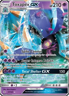 Toxapex GX, Guardians Rising, no. 57