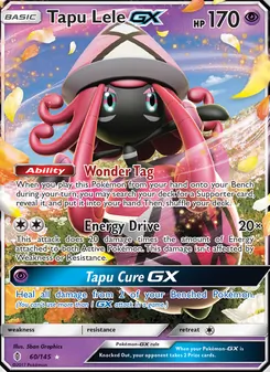 Tapu Lele GX, Guardians Rising, no. 60