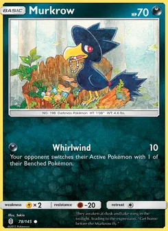 Murkrow, Guardians Rising, no. 78