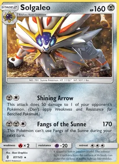 Solgaleo, Guardians Rising, no. 87