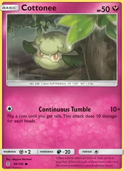 Cottonee, Guardians Rising, no. 90