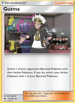 Guzma, Burning Shadows, no. 115