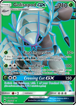 Golisopod GX, Burning Shadows, no. 129