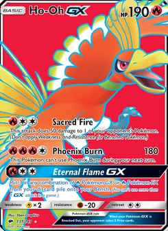 Ho-Oh GX, Burning Shadows, no. 131