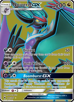 Noivern GX, Burning Shadows, no. 141