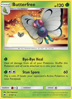 Butterfree, Burning Shadows, no. 3